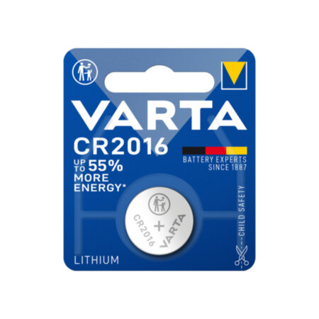 Батарейка VARTA Lithium CR2016 3V-85mAh (1шт) 