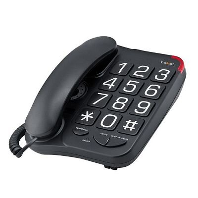 Телефон проводной Texet ТХ-201