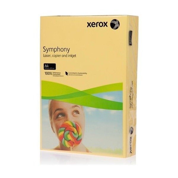 Бумага Xerox цветная SYMPHONY Mid Sun Yellow (80) 500л. 