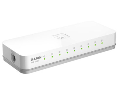 D-Link DES-1008C/A1A  8-порт неуправляемый коммутатор 10/100