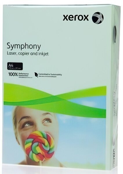 Бумага Офисная Xerox SYMPHONY Pastel Green (80) A4 500 л. 