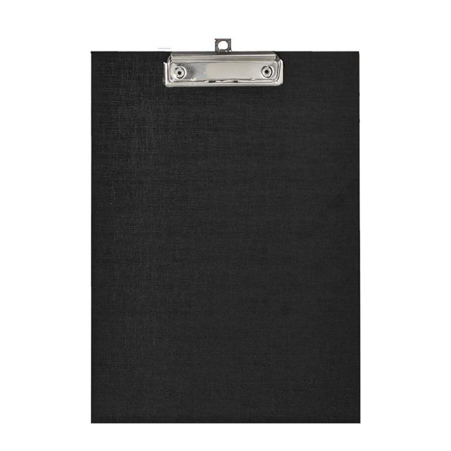 Планшет с верхним прижимом, А4, черный, Attache