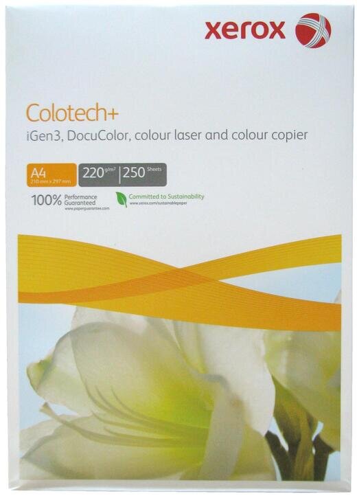 Бумага Xerox COLOTECH Plus 220 г/м2 A4 250л
