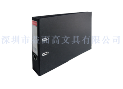 Регистратор A3, 72мм, PVC, горизонтальный, черный Eisear