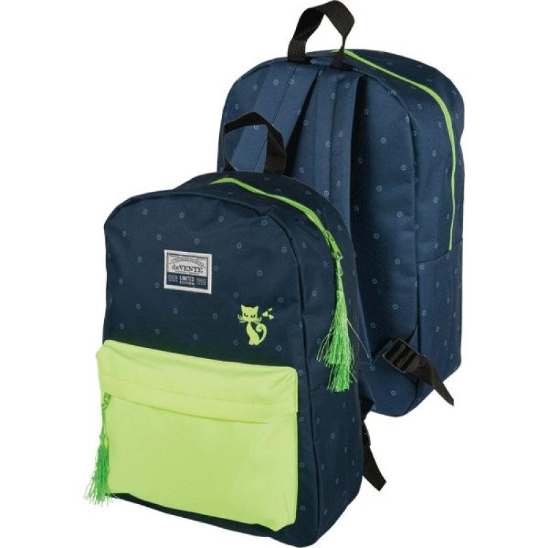 Рюкзак подростковый "deVENTE. Neon Cat" 40x30x14 см