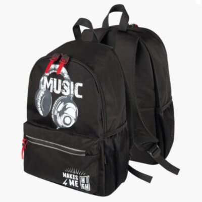 Рюкзак подростковый "deVENTE. Music" 40x29x15 см, текстильный