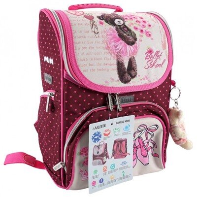 Ранец "deVENTE. Mini. Ballet" школьный жесткий 35*26*20см см, вес 800 г, 1 отделение /Колл. д/Д.