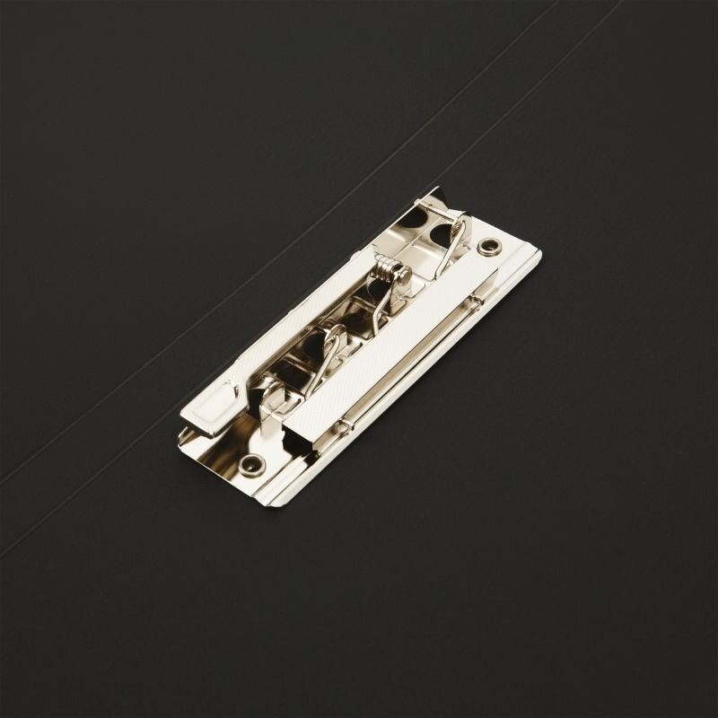 Папка с зажимом СТАММ, A4, 14 мм, 500 мкм, черная