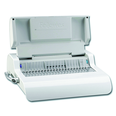 Переплетчик Fellowes PULSAR+ на пластиковую пружину, сшивает до 300 лст., перфорирует 20 лст