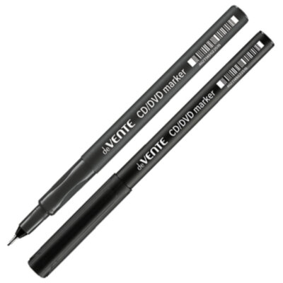 Маркер для компакт-дисков deVENTE 0,5мм, черный