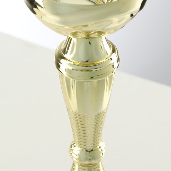 Кубок 150С, зол., подставка камень, 17,6 х 7 х 5,2 см