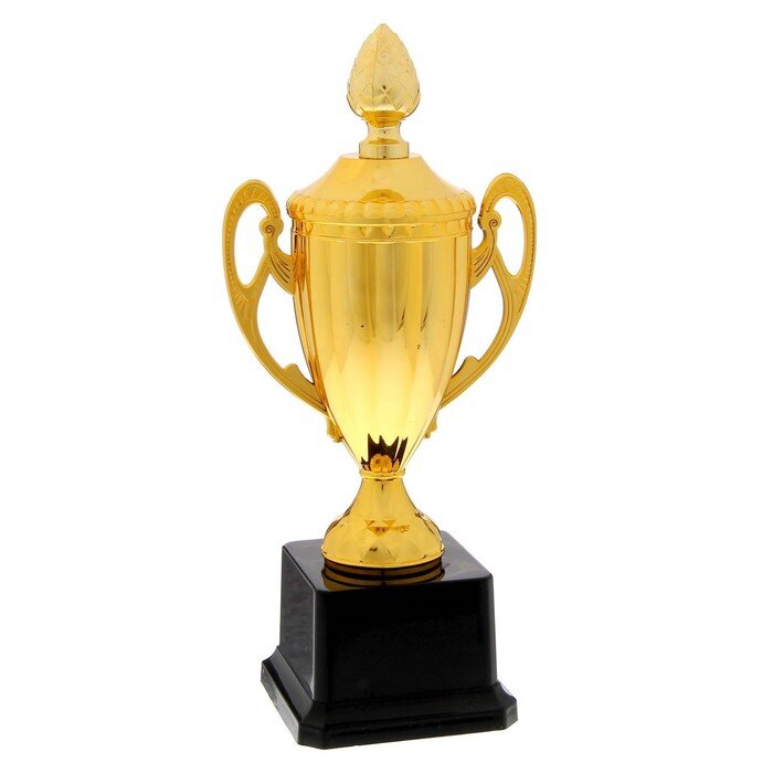 Кубок 084, зол., подставка пластик, 23 х 11 х 7,5 см