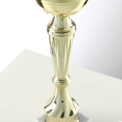 Кубок 151С, зол., подставка камень, 22 х 7 х 5,2 см