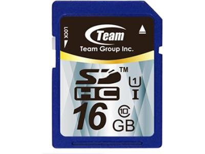 Карта памяти Team Group TSDHC16GUHS01, SDHC, 16GB, Class 10 UHS-I RETAIL