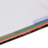 Бизнес-блокнот "Hatber", 120л, А4, клетка, 5 цветный блок, твёрдый переплёт, серия "Office Book"