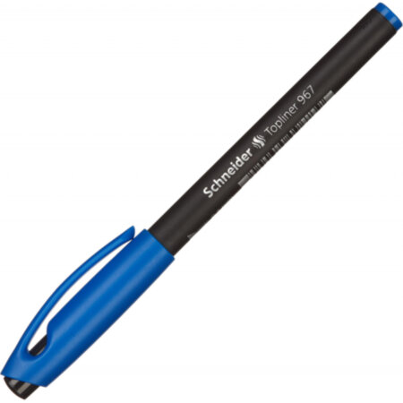 Ручка капиллярная Schneider Topliner 967 синяя 0,4мм