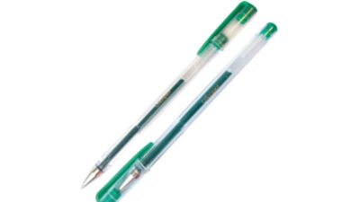 Ручка гелевая OfficeSpace 0,5 мм, зеленая