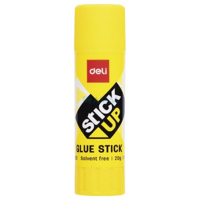 Клей карандаш 22 гр, сильной фиксации, ПВП, DELI