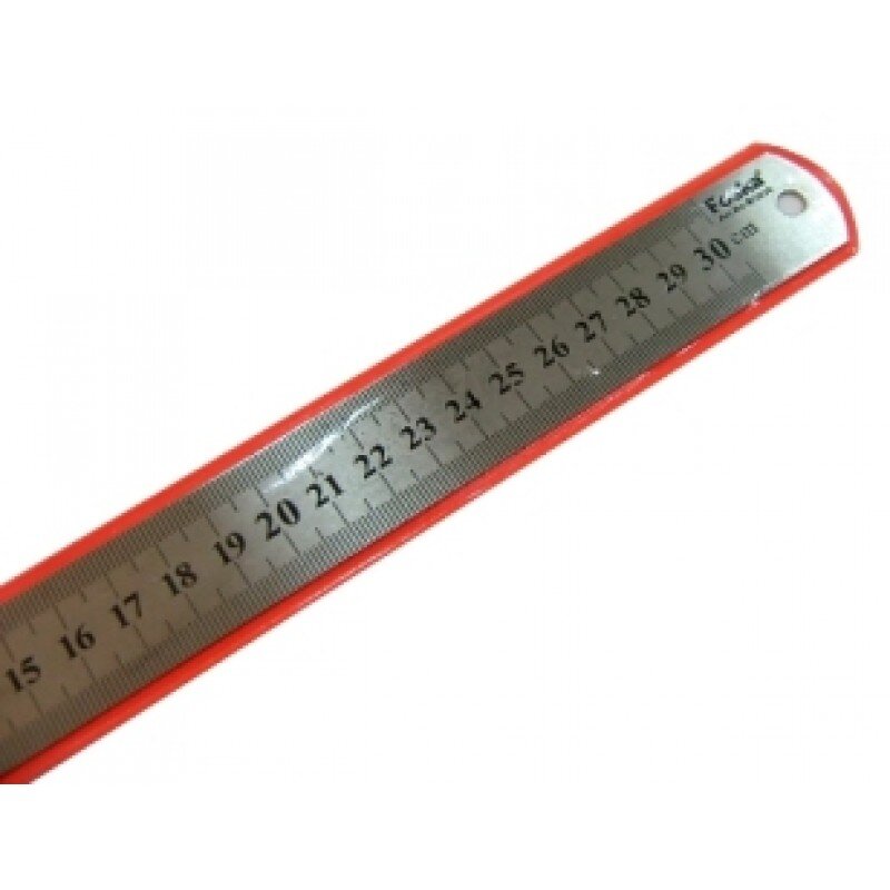 Линейка металлическая 30см