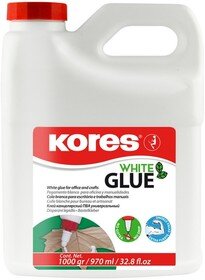 Клей ПВА 1000г Kores, без растворителей