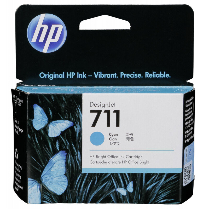 CZ130A  Cyan  Ink Cartridge № 711