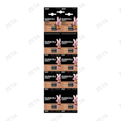 Батарейка DURACELL SIMPLY AAA 2x10CRD MON штучно