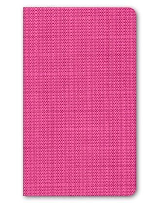 Бизнес-блокнот "Hatber", 128л, А5, клетка, с цветным срезом, мягкий переплет, серия "Dobby" розовый