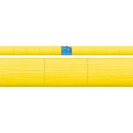 Бумага гофрированная флористическая "Attomex" 140 г/м², 50x25, лимонно-желтая