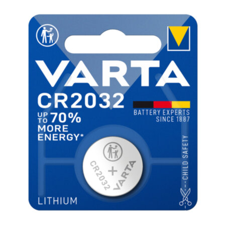 Батарейка VARTA Electronics CR2032 3V-230mAh (1шт)