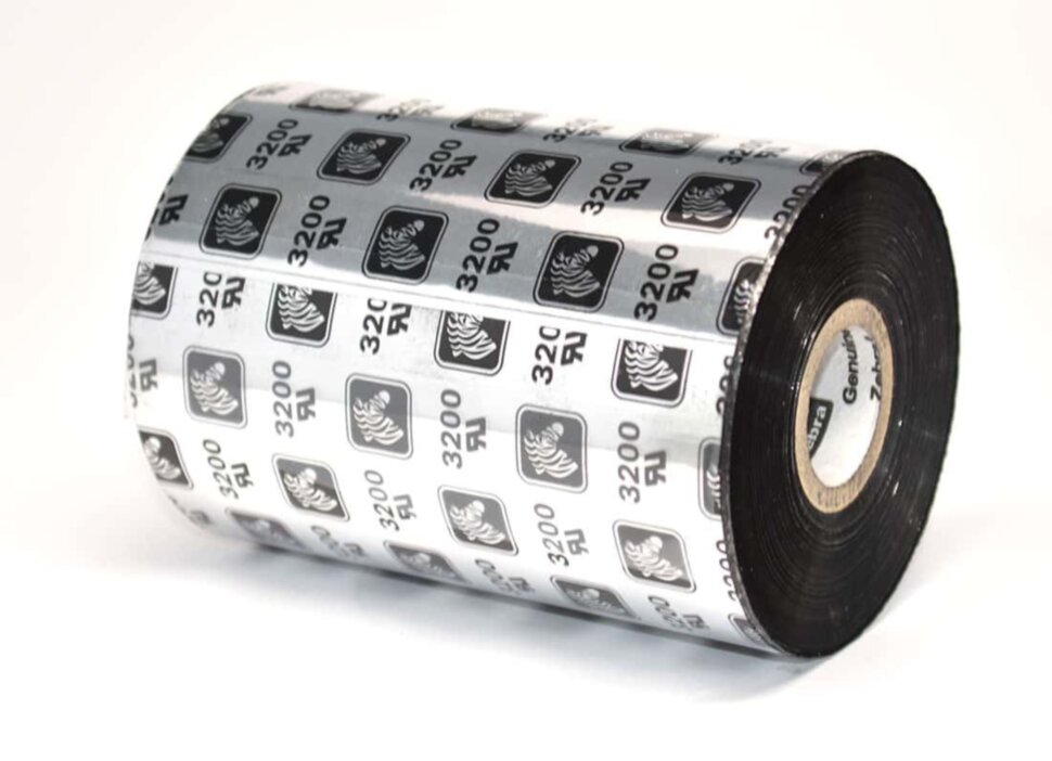 Красящая лента 03200BK11030 RIBBON ZEBRA 3200 Performance Wax-Resin, 110mm x 300m