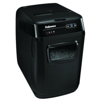 Шредер документов "Fellowes" серия "AutoMax 130C", DIN P-3, 4х51мм, 130л, 32л