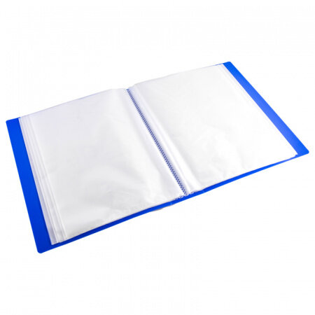 Папка с файлами DELI "Plus" на 100 вкладышей, 1,0 мм, в боксе, ассорти