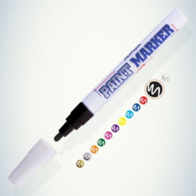 Маркер-краска (лаковый) MunHwa, 4.0 мм, чёрная нитро-основа