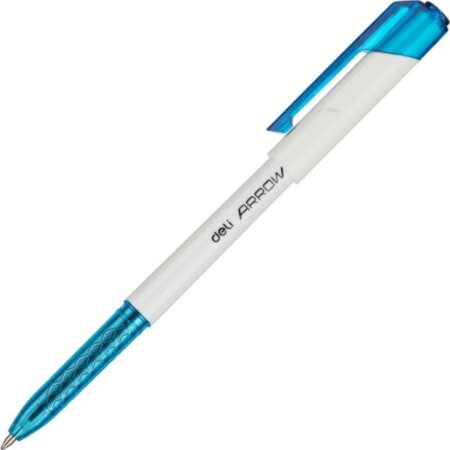 Ручка шариковая  Deli Arrow EQ01930, 0,7мм, синяя