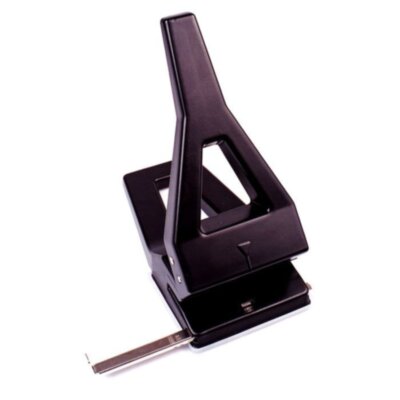 Дырокол 60л. черный мет.